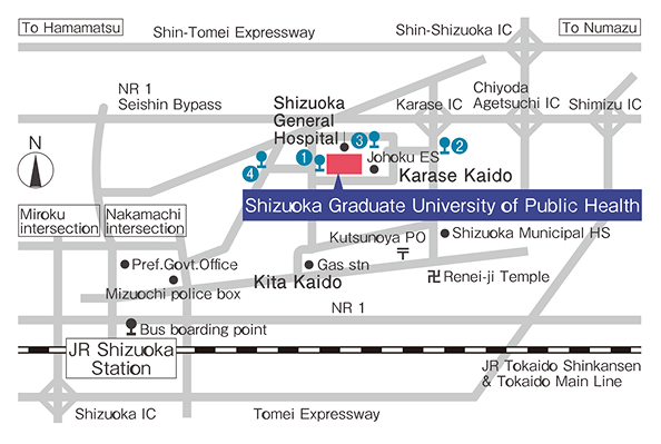 Campus Area Map